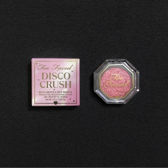 TOO FACED Heart Eyes Disco Crush Iridescent Creamy & Bouncy Micro Glitter - Picture 1 of 4